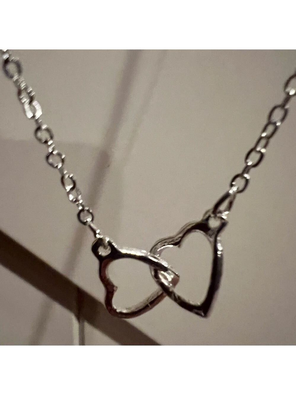 SILVER HEART NECKLACE NWOT
